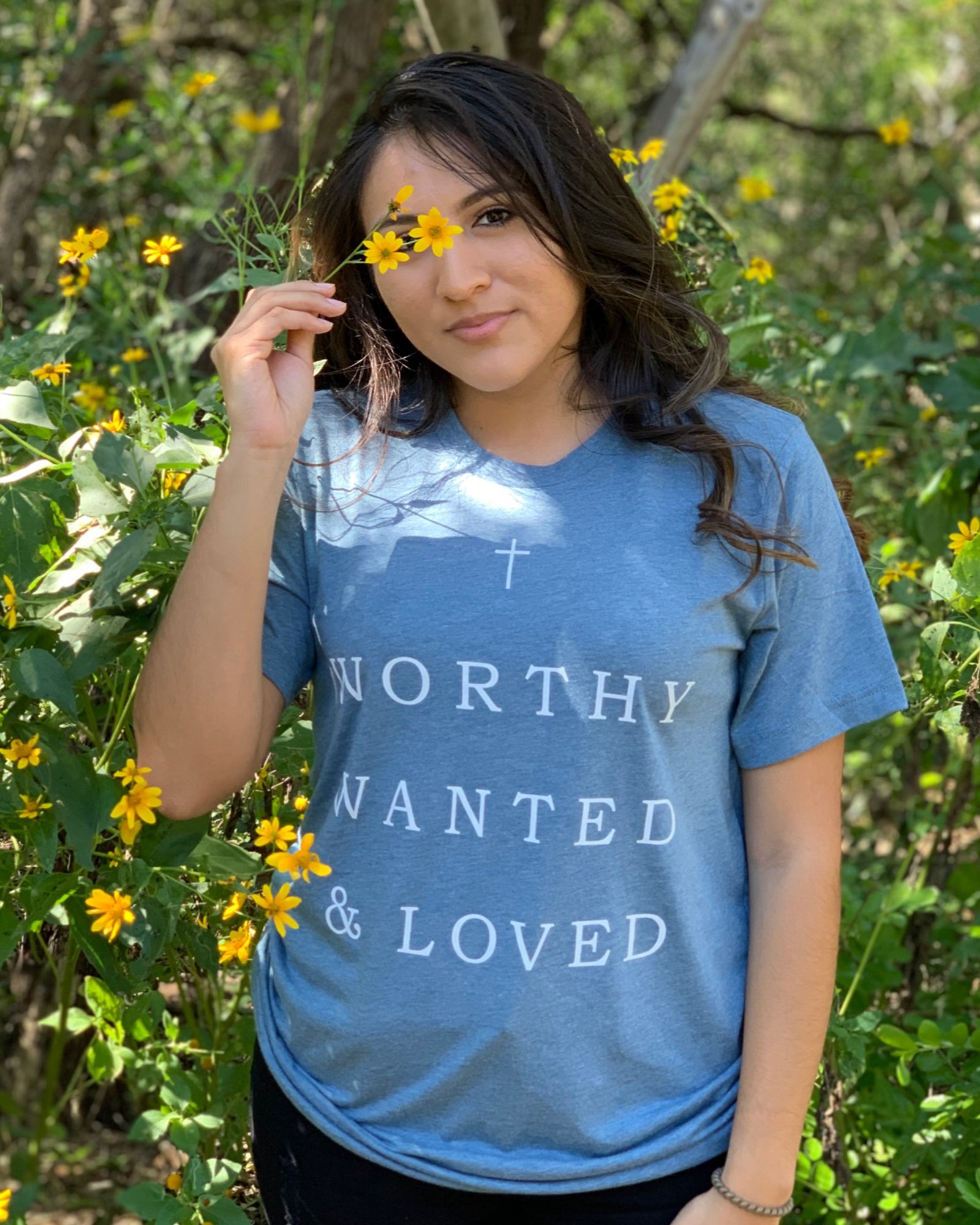 WORTHY WANTED LOVED Classic Tee