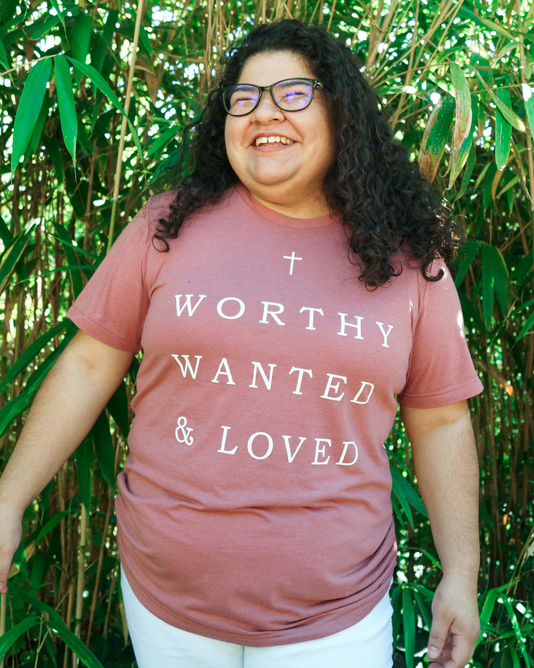 WORTHY WANTED LOVED Classic Tee